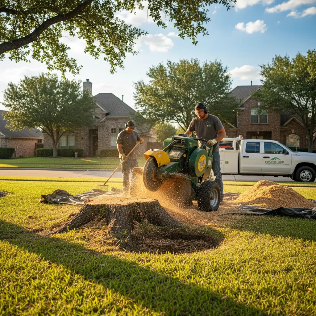 stump removal by Doctor Tree Pro