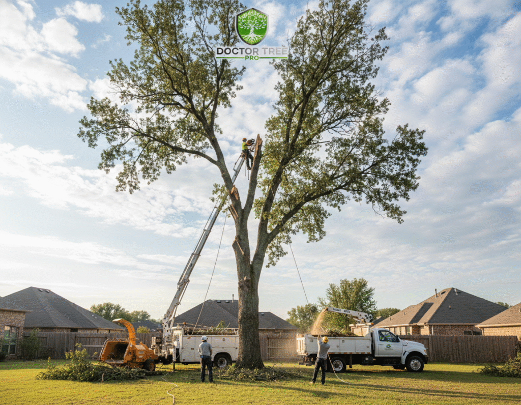 tree removal by Doctor Tree Pro